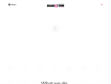 Tablet Screenshot of brandstormindia.com